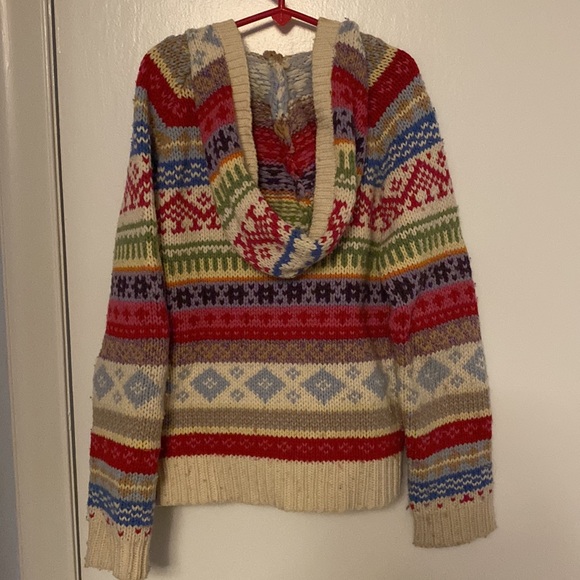 Vintage girls’ Nordic style sweater - Picture 3 of 4